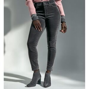 Seven 7 Tummyless High Rise Stretch Corduroy‎ Skinny Jeans Women's Size 12